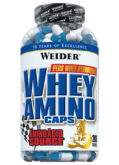 Weider Whey Amino Caps (280 Caps)