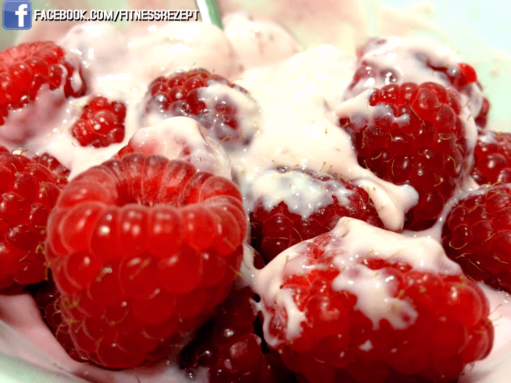 Himbeer-Protein Quark Himbeer-Protein Quark