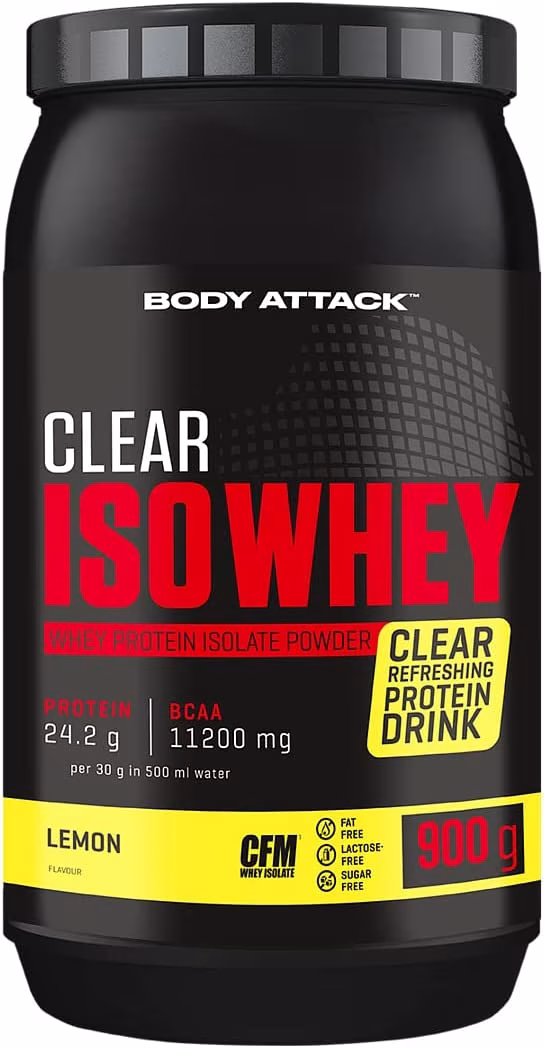 Body Attack Clear Iso Whey (900G Dose) Body Attack Clear Iso Whey (900G Dose)