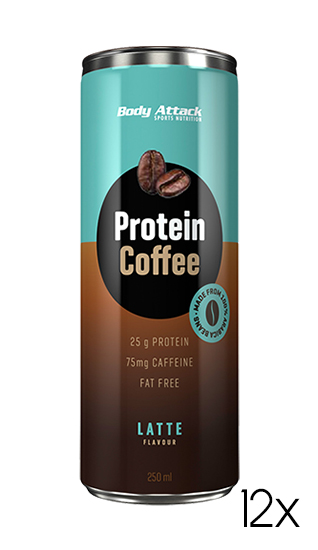 Body Attack Protein Coffee (12 x 250ml)
