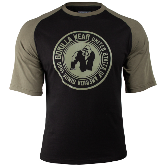 Gorilla Wear Texas T-Shirt Black/Army