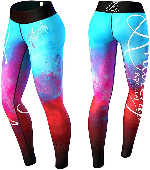 Anarchy Apparel Leggings Blasphemy