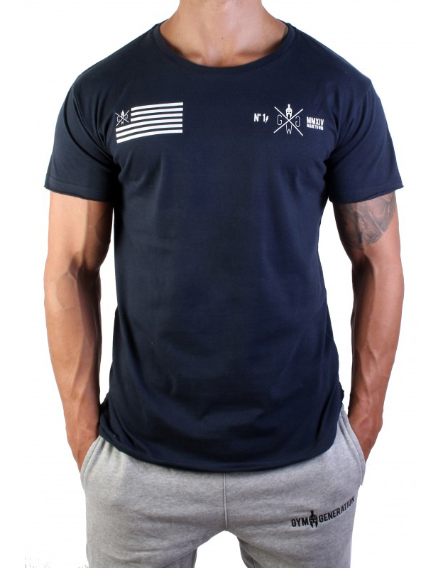 Gym Generation Urban Warrior T-Shirt DARK NAVY