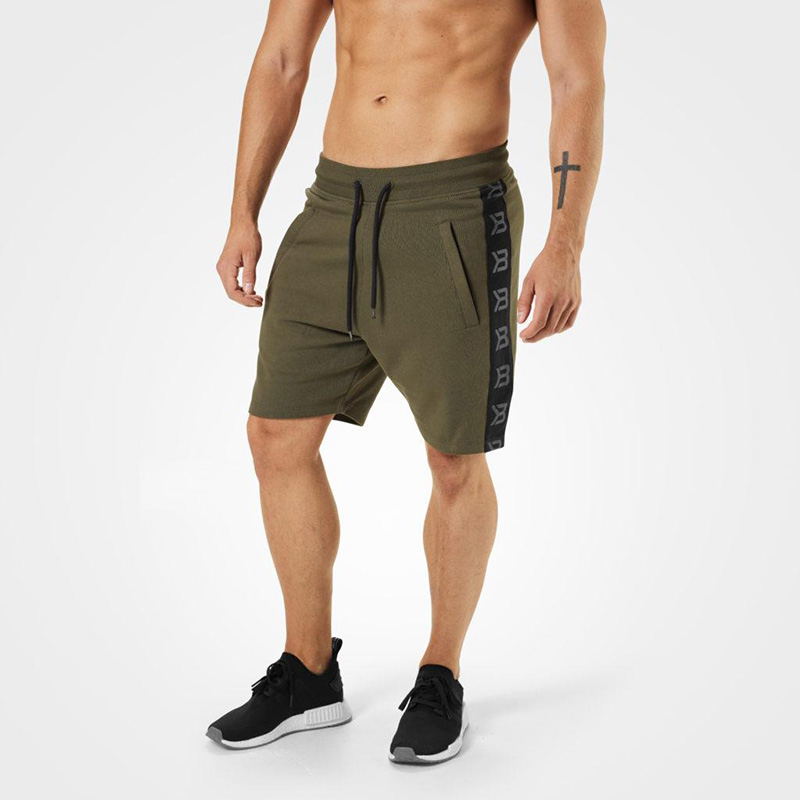 Better Bodies Stanton Sweat Shorts KHAKI GREEN