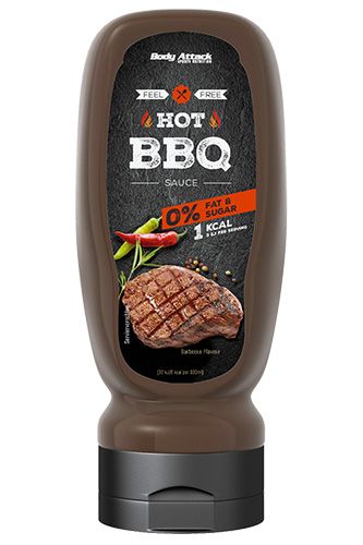Body Attack Hot BBQ Sauce (320ml)