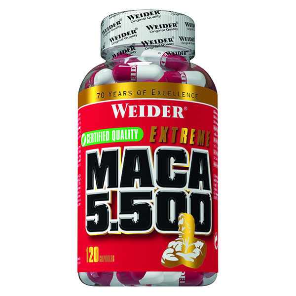 Weider Maca 5500 (120 Caps)