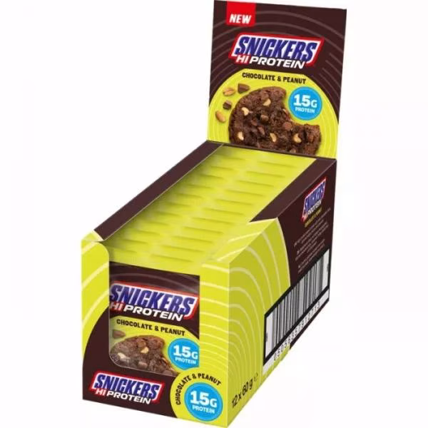 Snickers Hi Protein Cookie (12 x 60g) Snickers Hi Protein Cookie (12 x 60g)