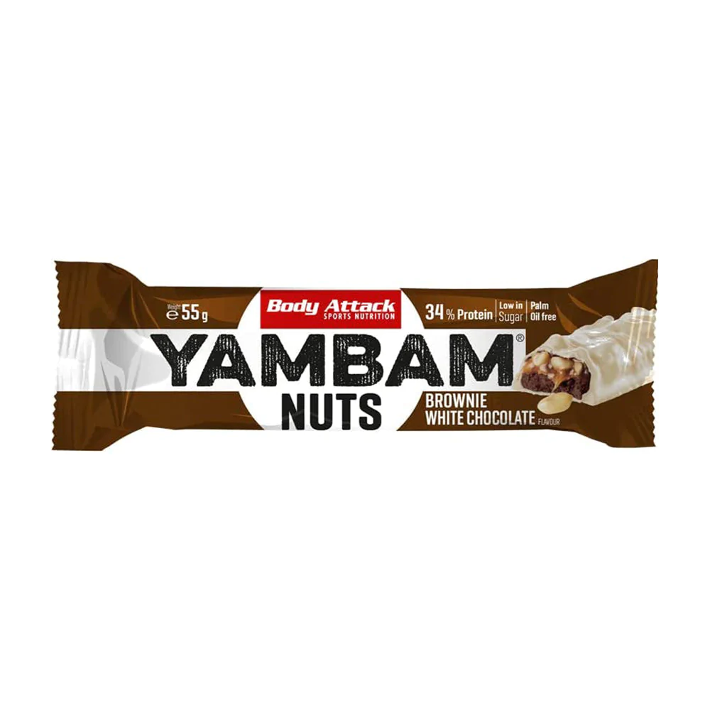 Body Attack YamBam Nuts Bar (55G)