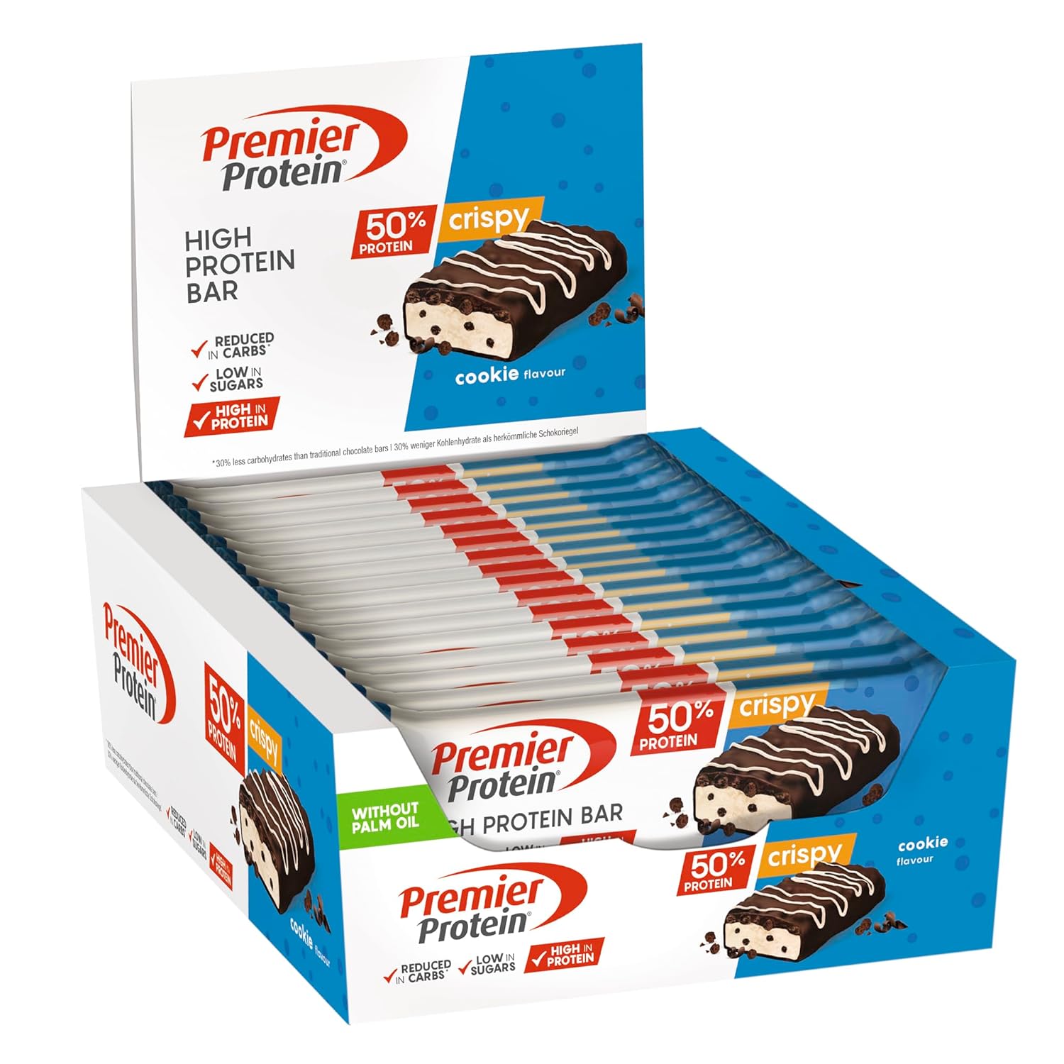 Premier Protein High Protein Bar 50% (16 x 40G)