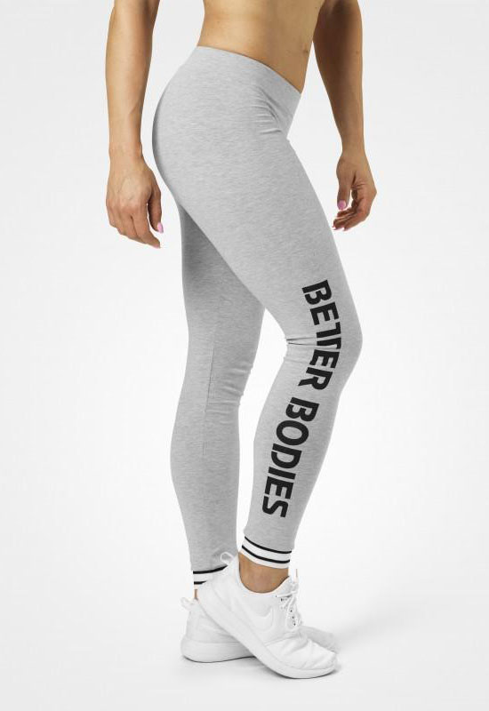 Better Bodies Gracie Leggings GREY MELANGE