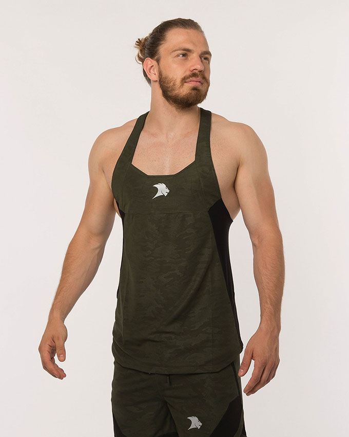 ProBroWear Novum Camo Stringer Green