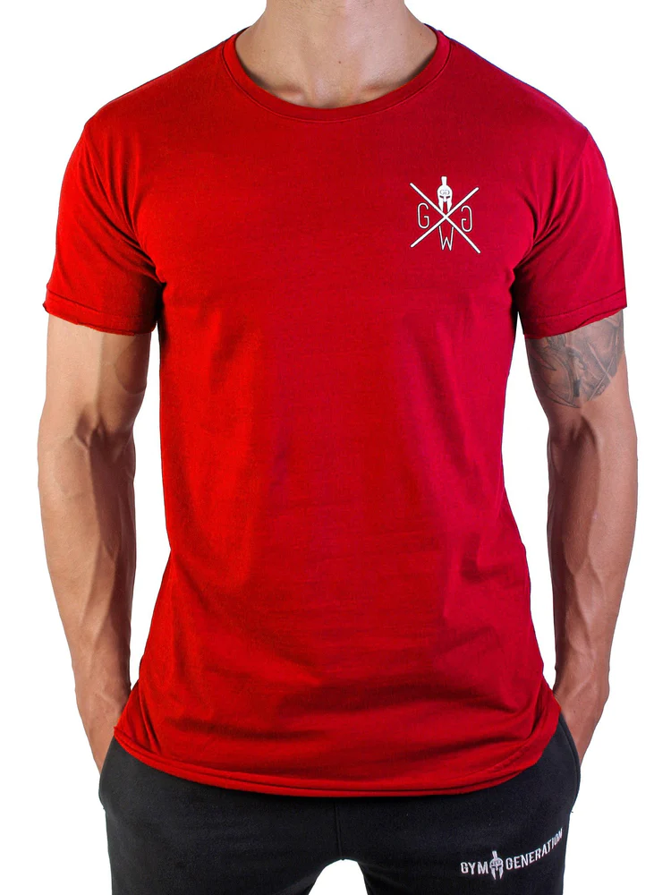 Gym Generation Urban Warrior T-Shirt red