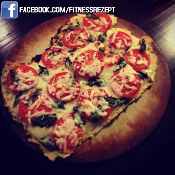 Zucchini-Krusten Pizza