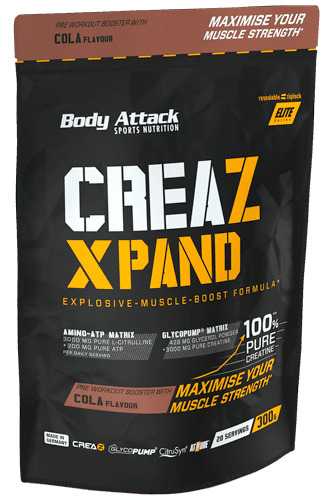 Body Attack CREAZ XPAND (300g Beutel)