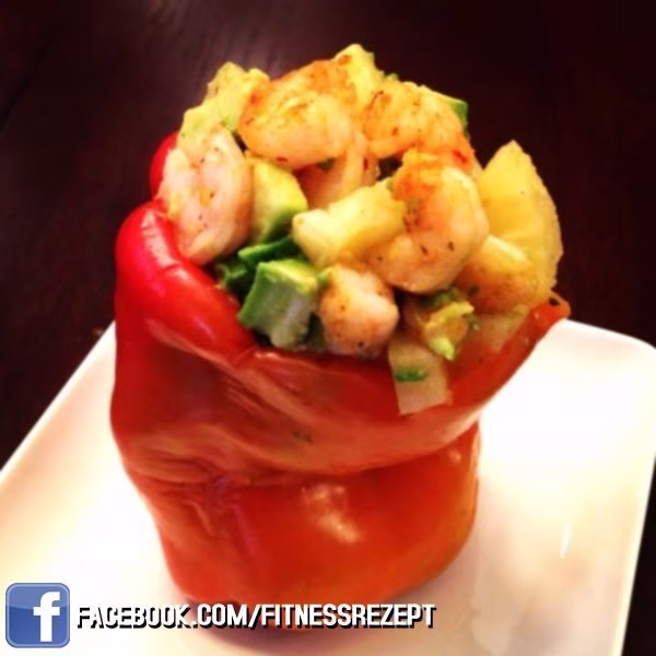 Ananas-Shrimp Paprika
