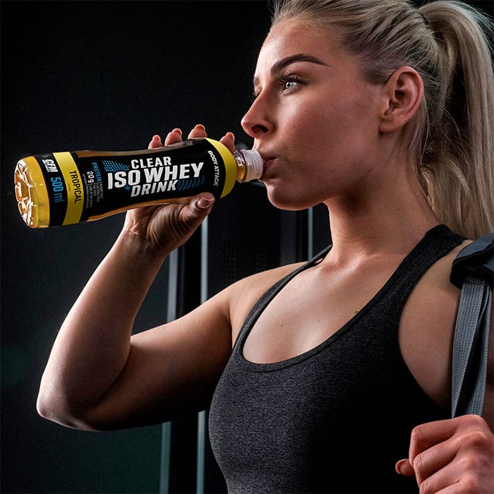 Body Attack Clear Iso Whey Drink (12 x 500ml)