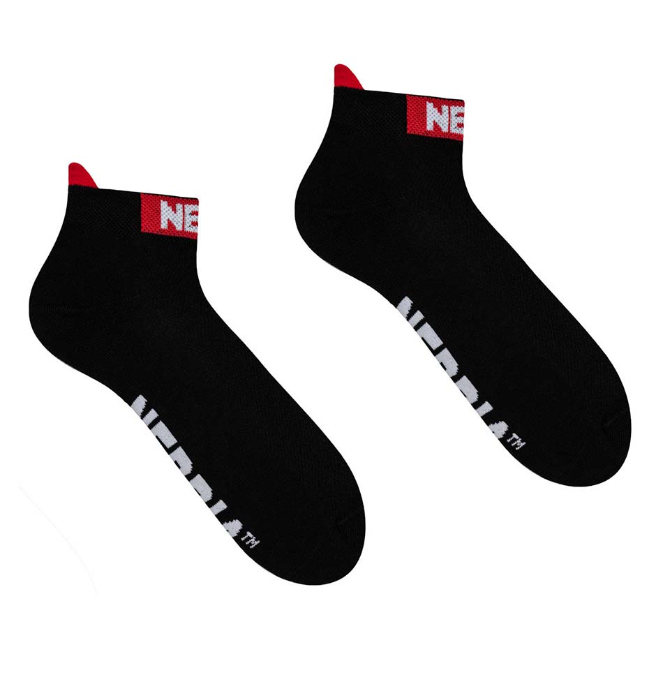 Nebbia Smash It Ankle Length Socks 102 Black