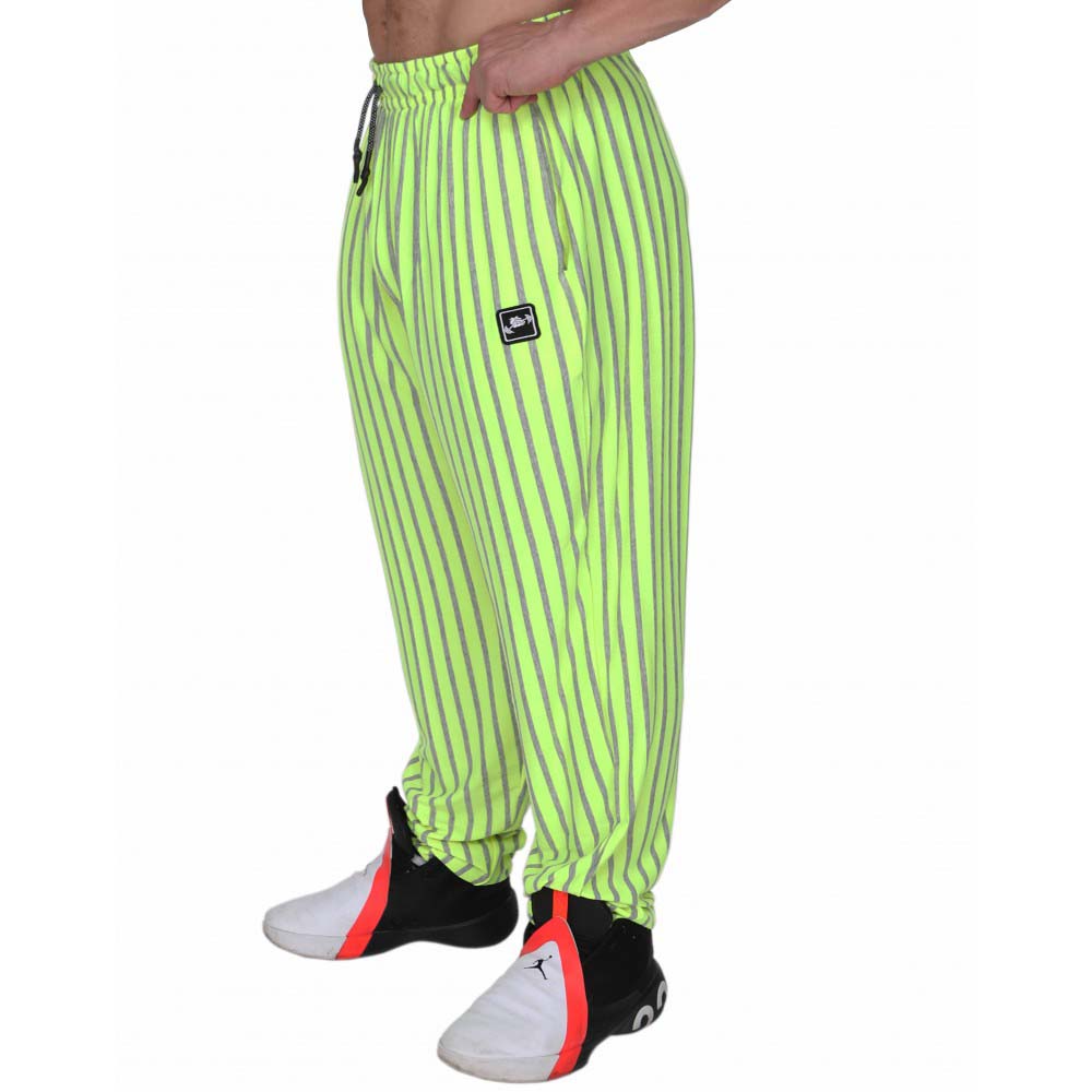 Big Sam Summer Baggy Pants Neon Green 1189