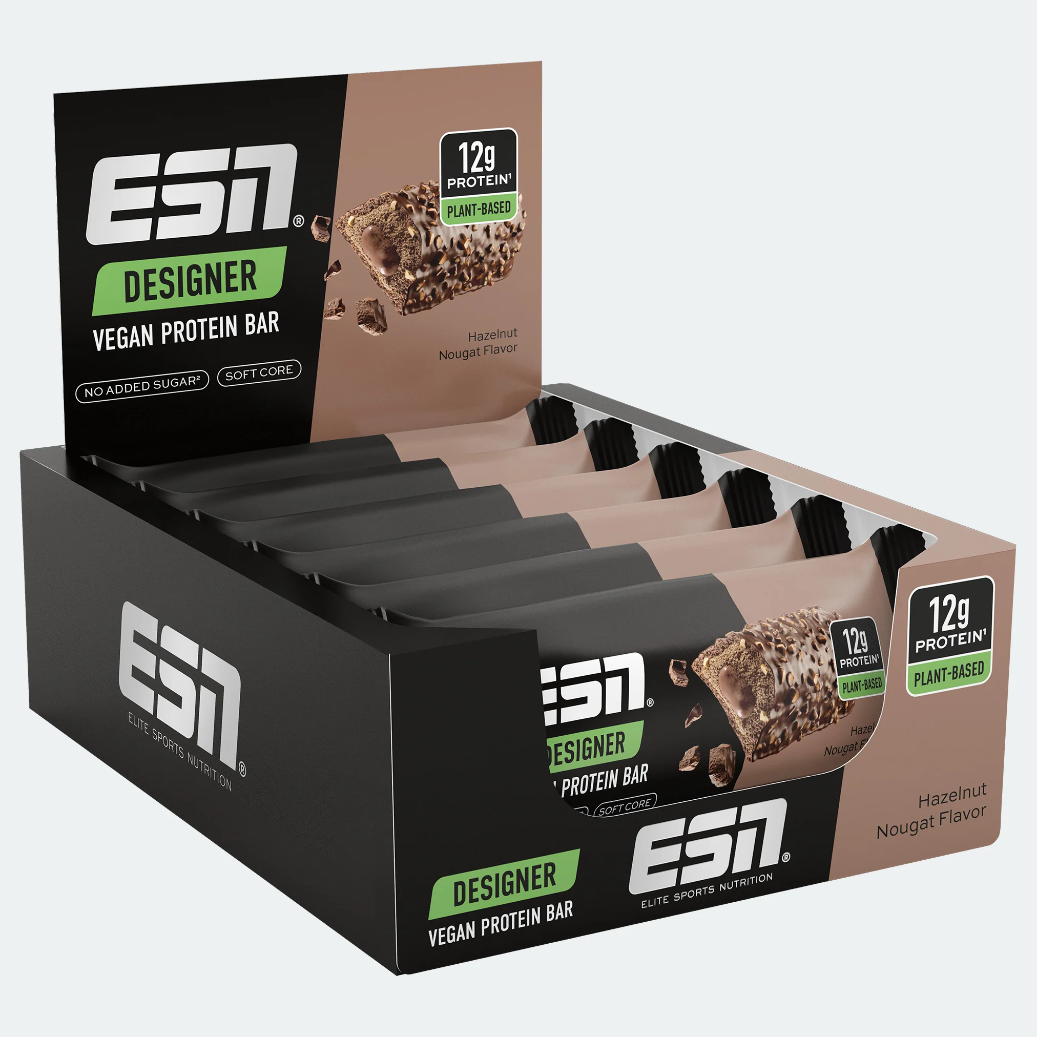 ESN Designer Vegan Protein Bar (12 x 55g)