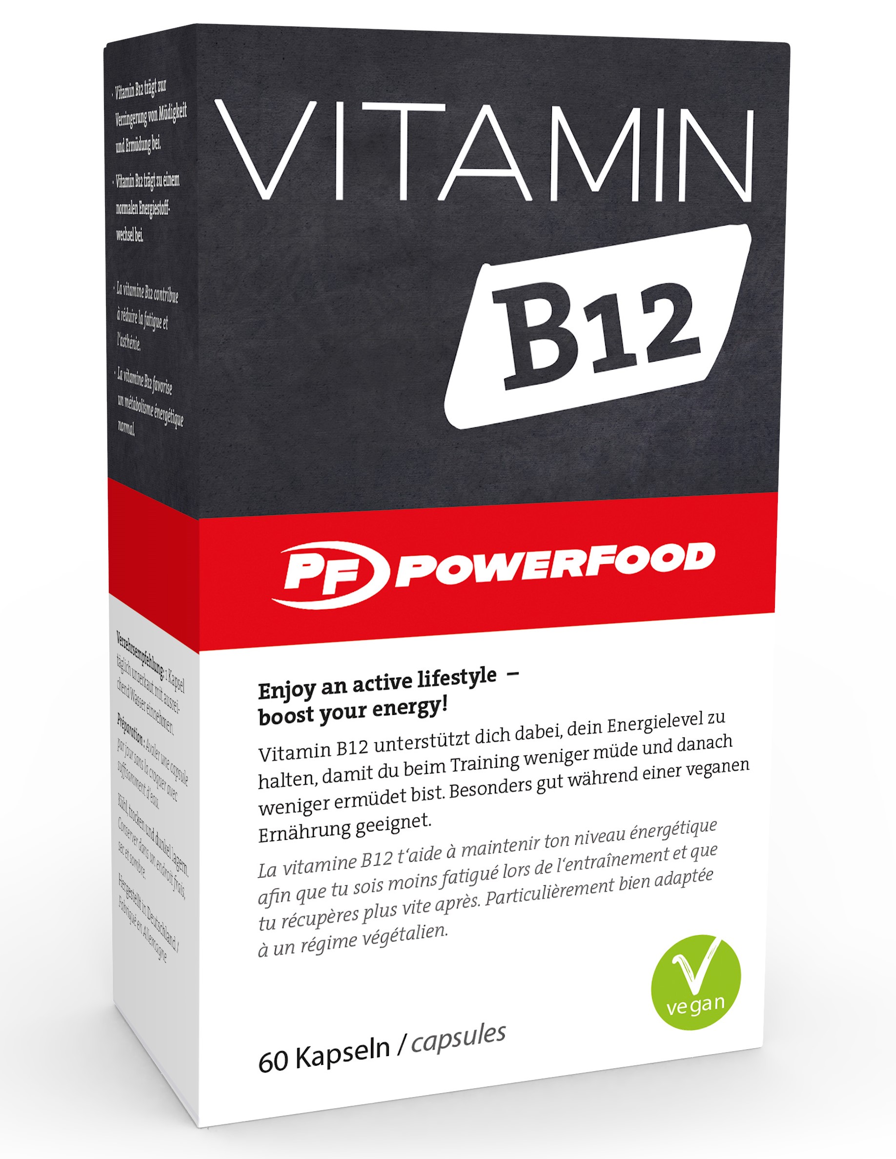PowerFood Vitamin B12 (60 Caps)