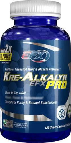 EFX Kre-Alkalyn PRO (120 Super-Caps)