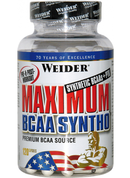 Weider Maximum BCAA Syntho+PTK (120 Caps)