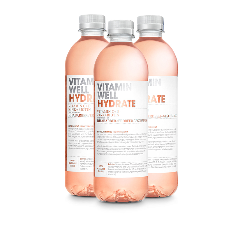 Vitamin Well Hydrate (12 x 500ml)