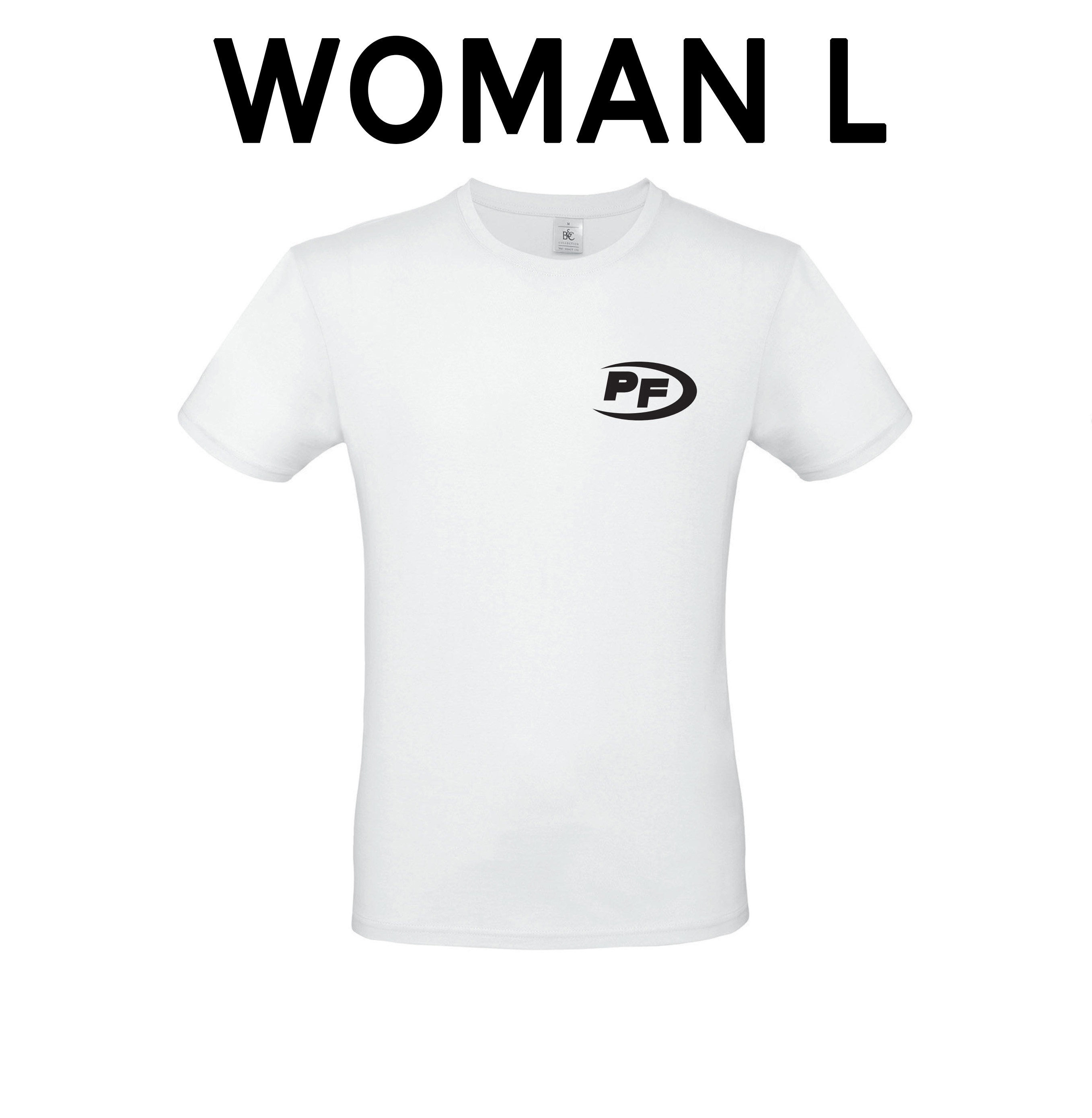 PowerFood One Basic T-Shirt White Damen