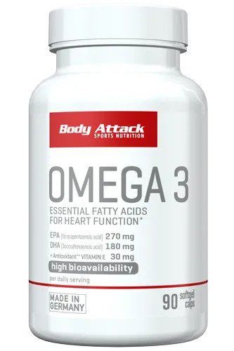 Body Attack Omega 3 (90 Caps)
