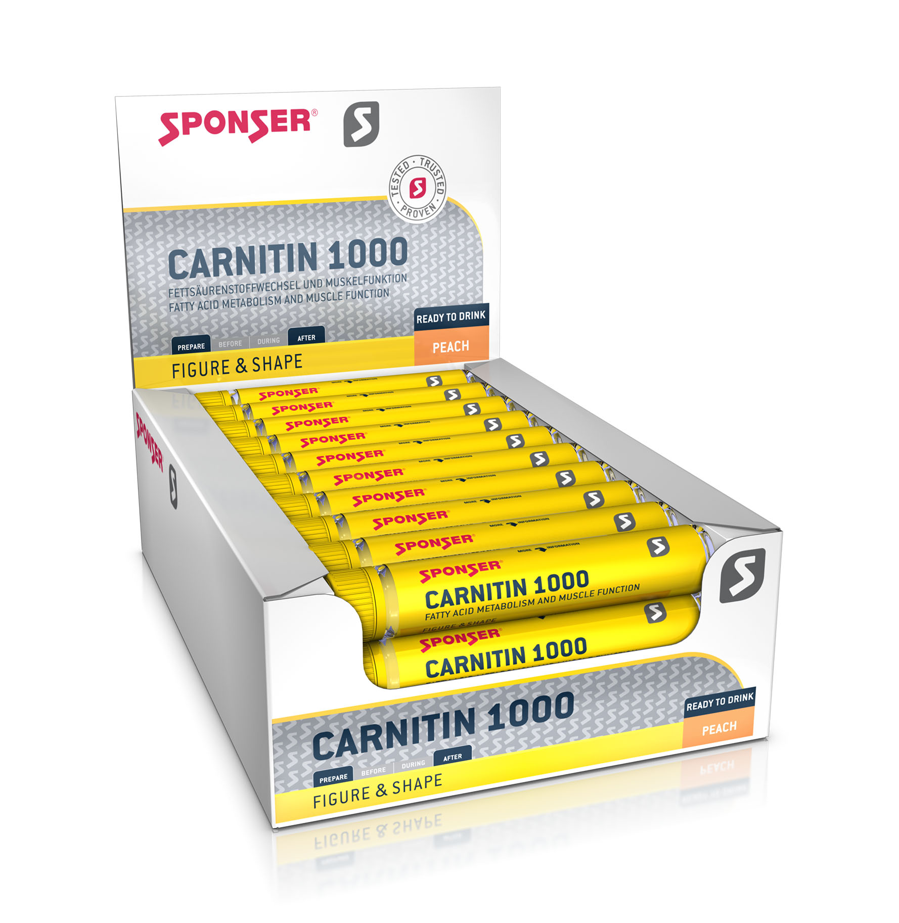 Sponser Carnitin 1000mg Ampullen (30 x 25ml)