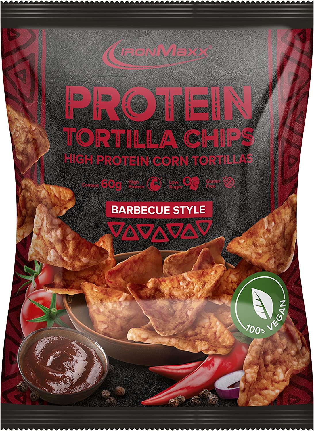 IronMaxx Protein Tortilla Chips (60G)