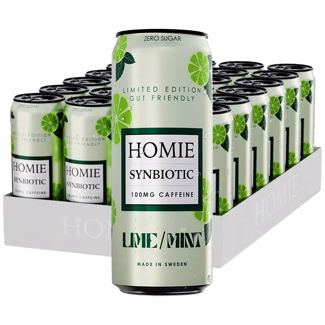 Homie Wake Up Synbiotic Energy Drink (24 x 330ml) Homie Wake Up Synbiotic Energy Drink (24 x 330ml)
