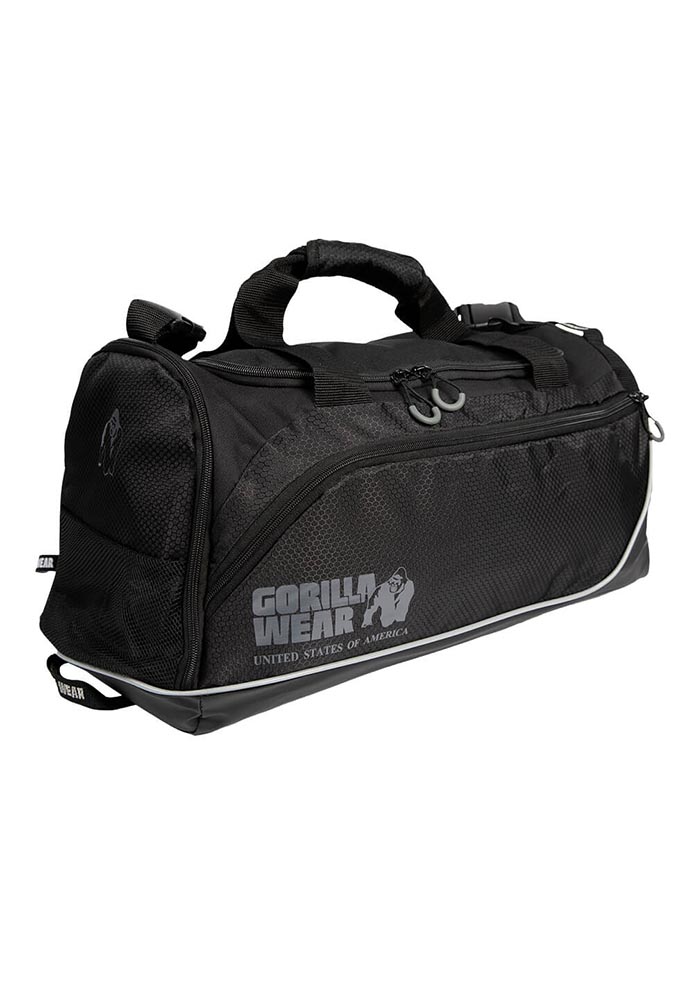 Gorilla Wear Jerome Gym Bag 2.0 Schwarz / Grau