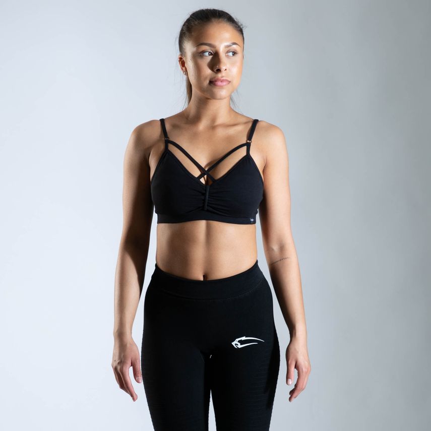 Smilodox Sport Bra Jelly Schwarz