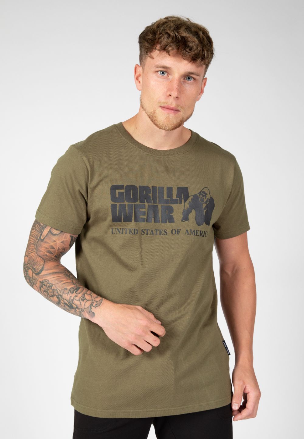 Gorilla Wear Classic T-Shirt Army Green