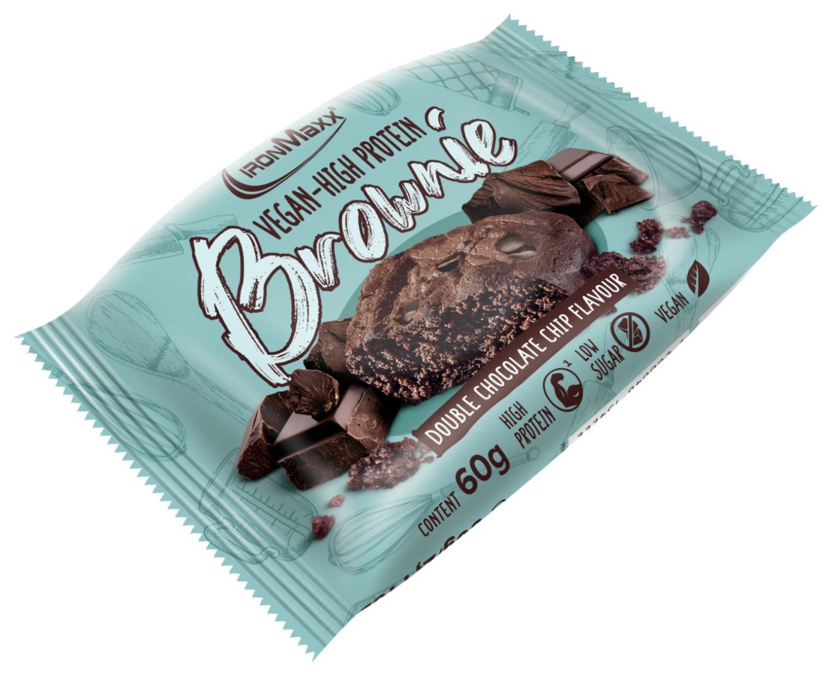 IronMaxx Vegan High Protein Brownie (60G)