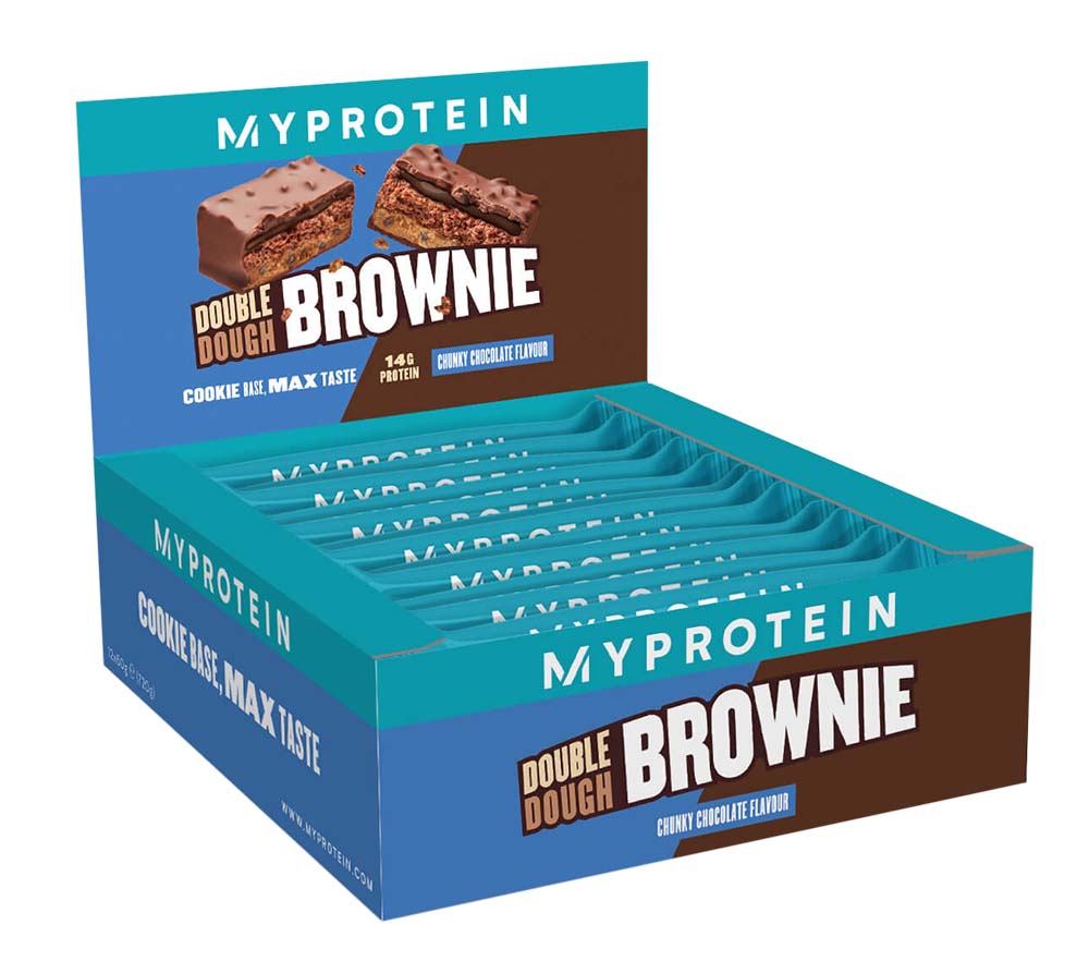 MyProtein Double Dough Brownie (12 x 60g)