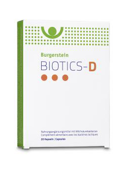 Burgerstein Biotics-D (20 Caps)