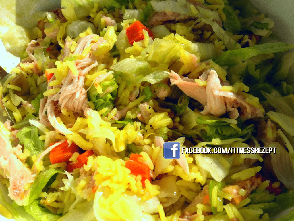 Hähnchen-Reis-Salat Hähnchen-Reis-Salat