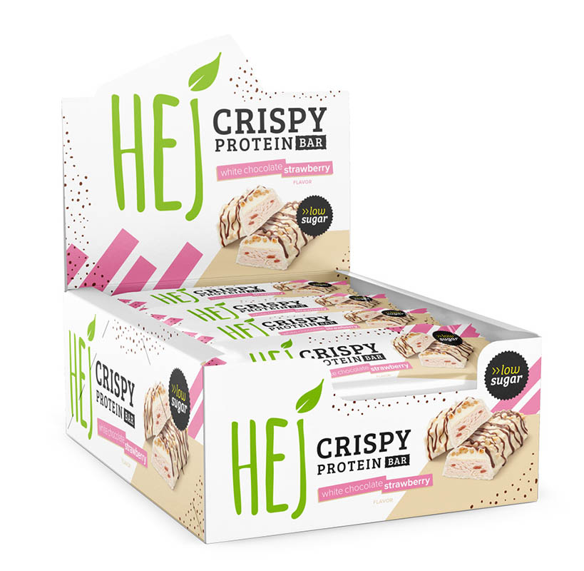 HEJ Crispy Protein Bar (12 x 45g)