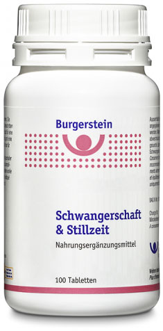Burgerstein Schwangerschaft und Stillzeit (100 Tabs)