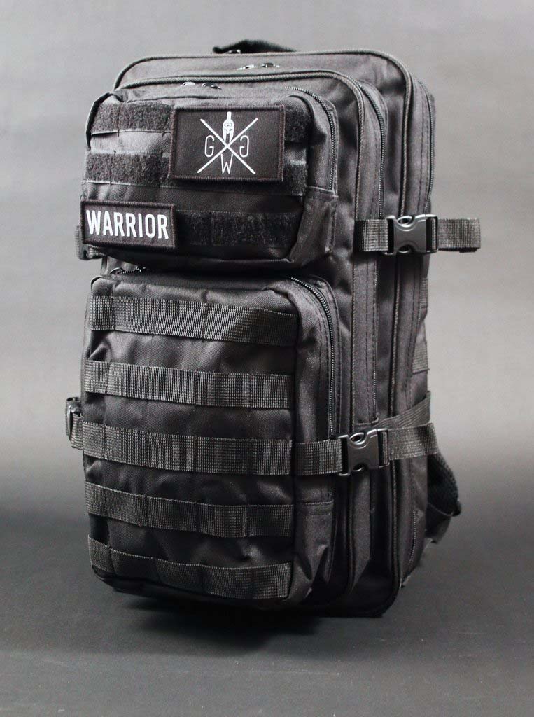 Gym Generation Warrior Fitness Backpack Black