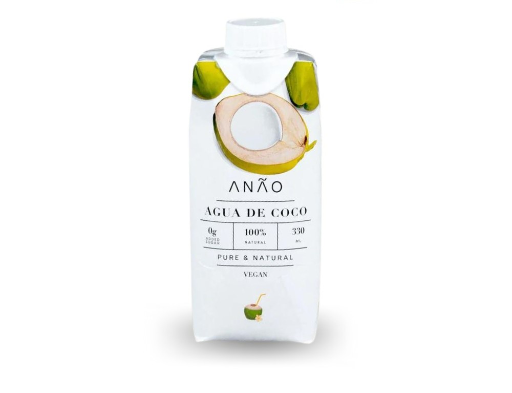 ANÃO 100% Kokoswasser pur (330ml) 