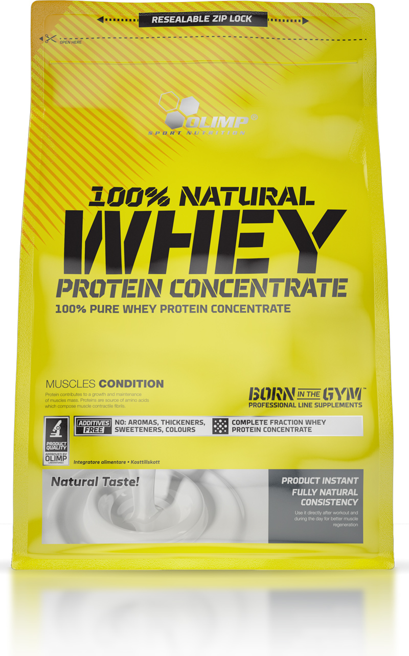 Olimp 100% Natural Whey Protein Concentrate (700g Beutel)