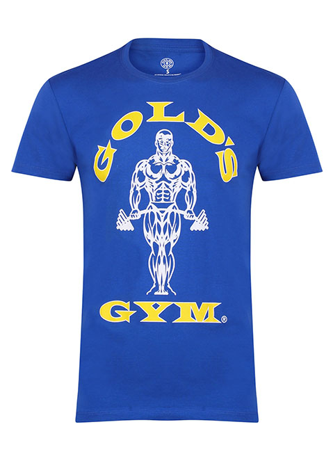 Golds Gym Muscle Joe T-Shirt ROYAL