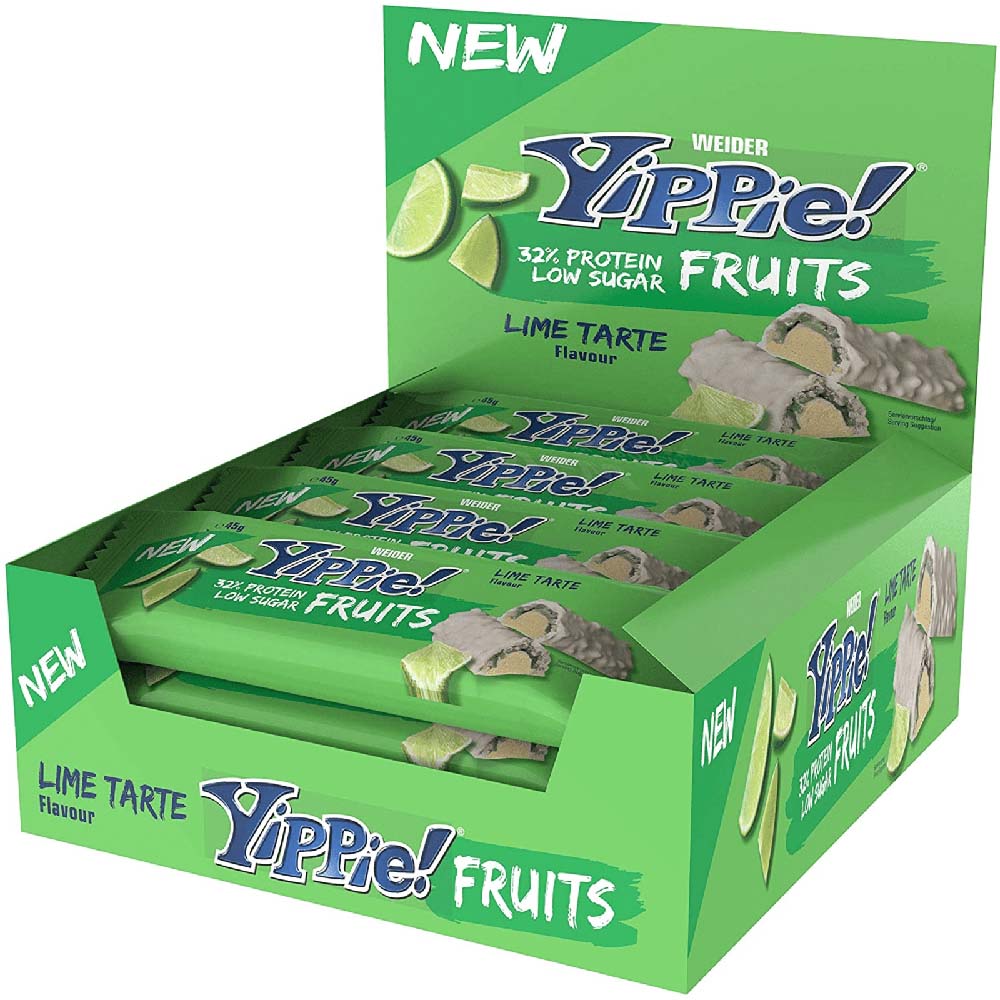 Weider Yippie! Fruits Bar (12 x 45g)