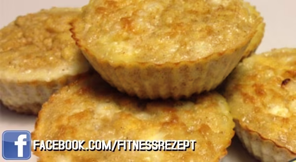 Apfel-Käsekuchen Muffins Apfel-Käsekuchen Muffins