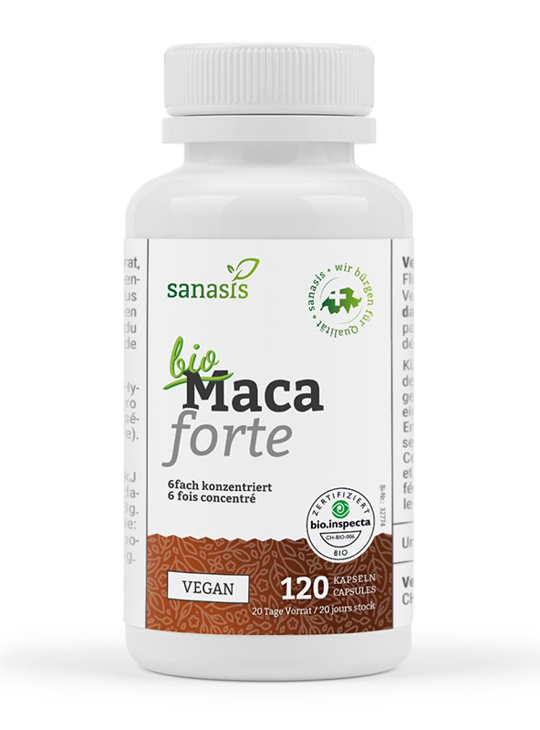 Sanasis BIO Maca Forte (120 Caps)