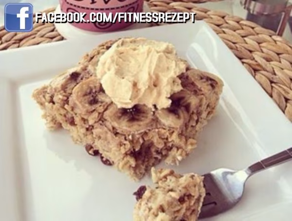 Banane-Haferflocken-Kuchen Banane-Haferflocken-Kuchen