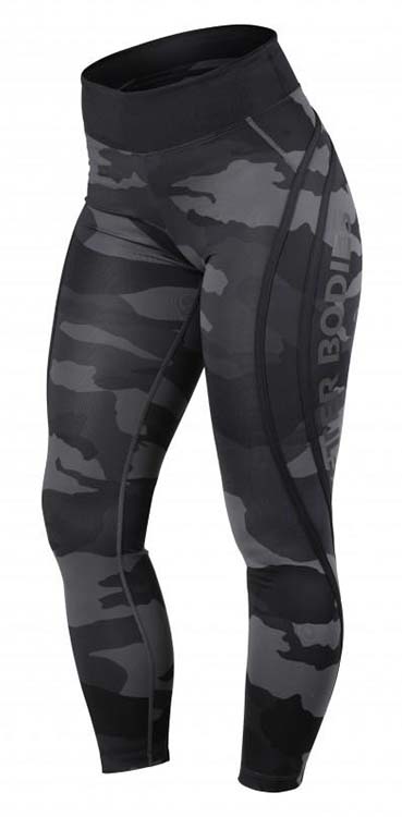 Better Bodies Camo High Tights DARK CAMO